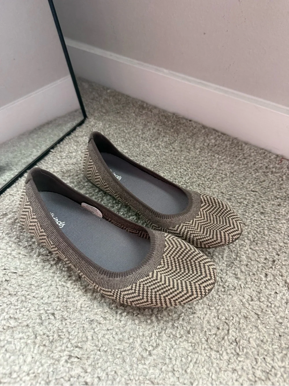 All Birds Tree Breezers flats Size 7.5 Like new